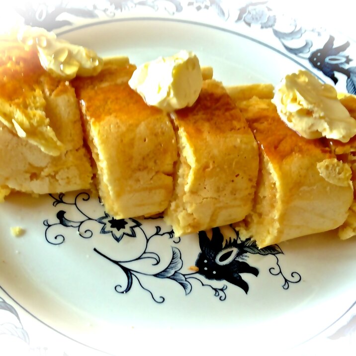 まるでケーキ!ホットケーキロール